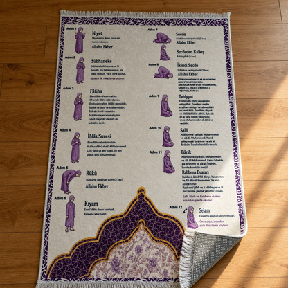 Namaz Kılmayı Öğreten Seccade