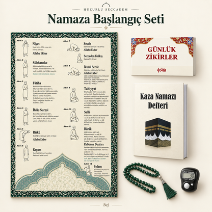 Huzurlu Secde Rehberli 5’li Namaz Seti