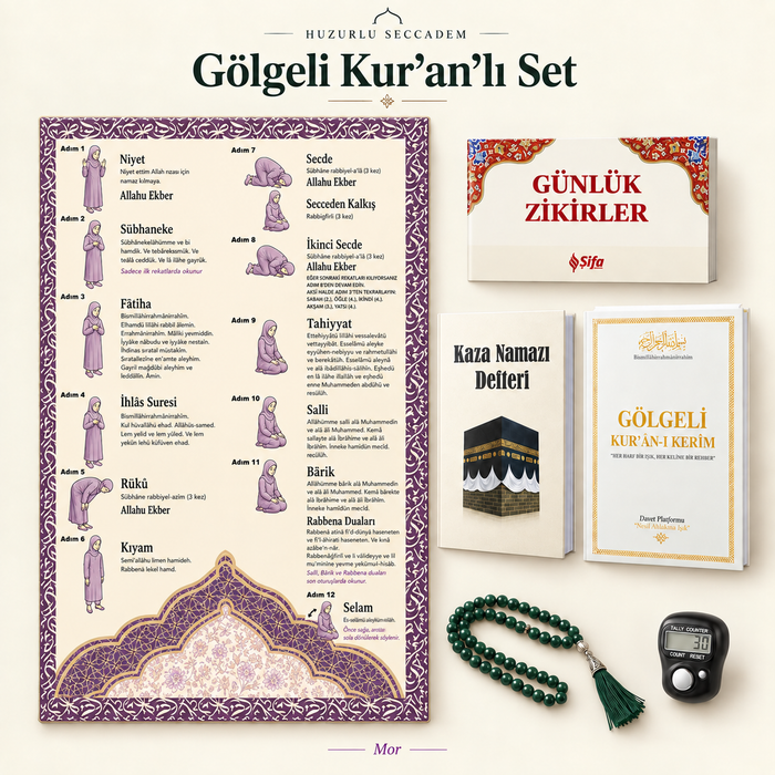 Gölge Kur’anlı Huzurlu Secde Seti