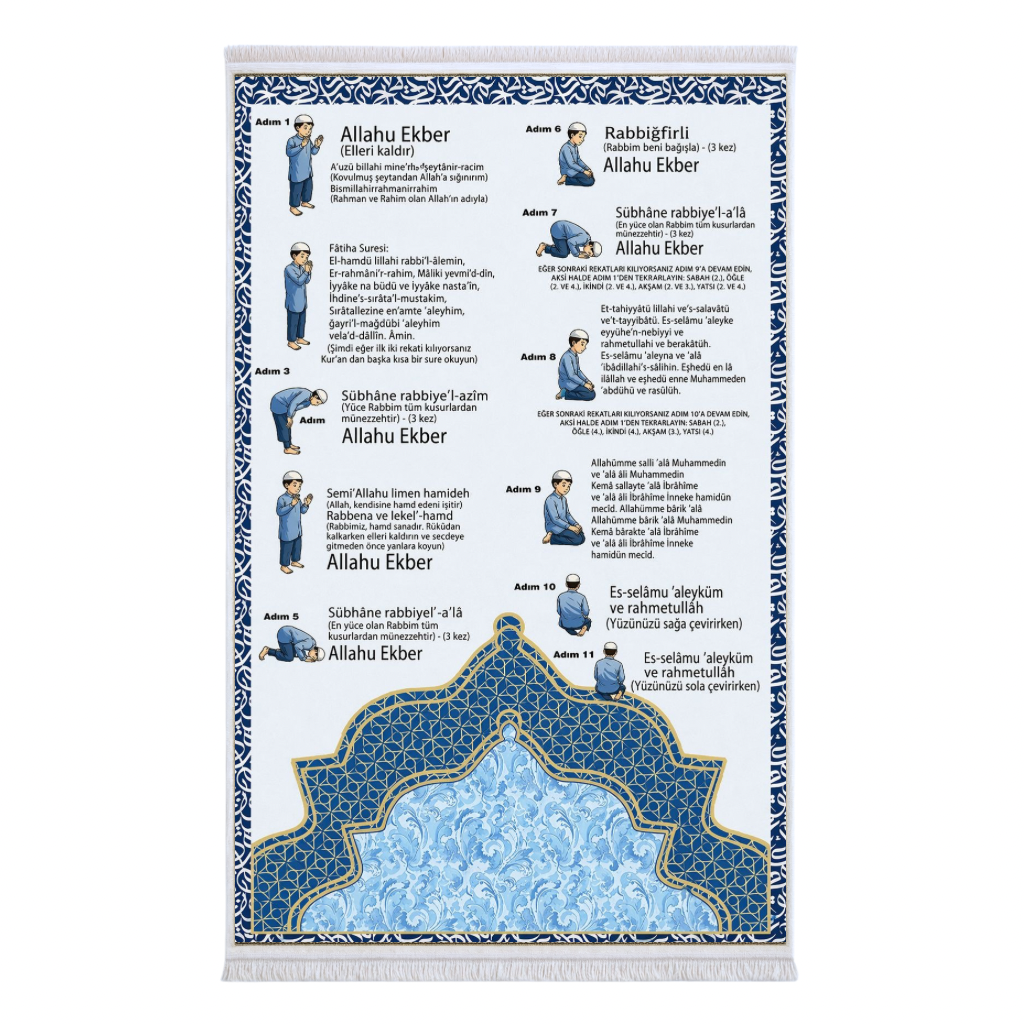 Huzurlu Secde Rehberli 5’li Namaz Seti