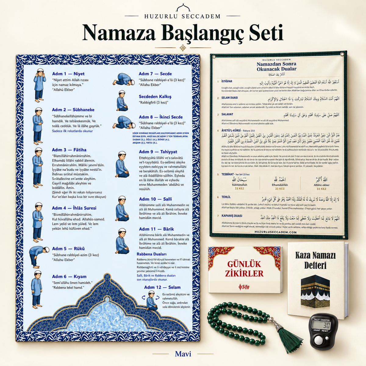 Namazdan Zikre Tam İbadet Seti