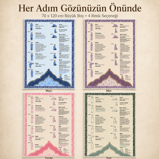 Namaz Kılmayı Öğreten Seccade